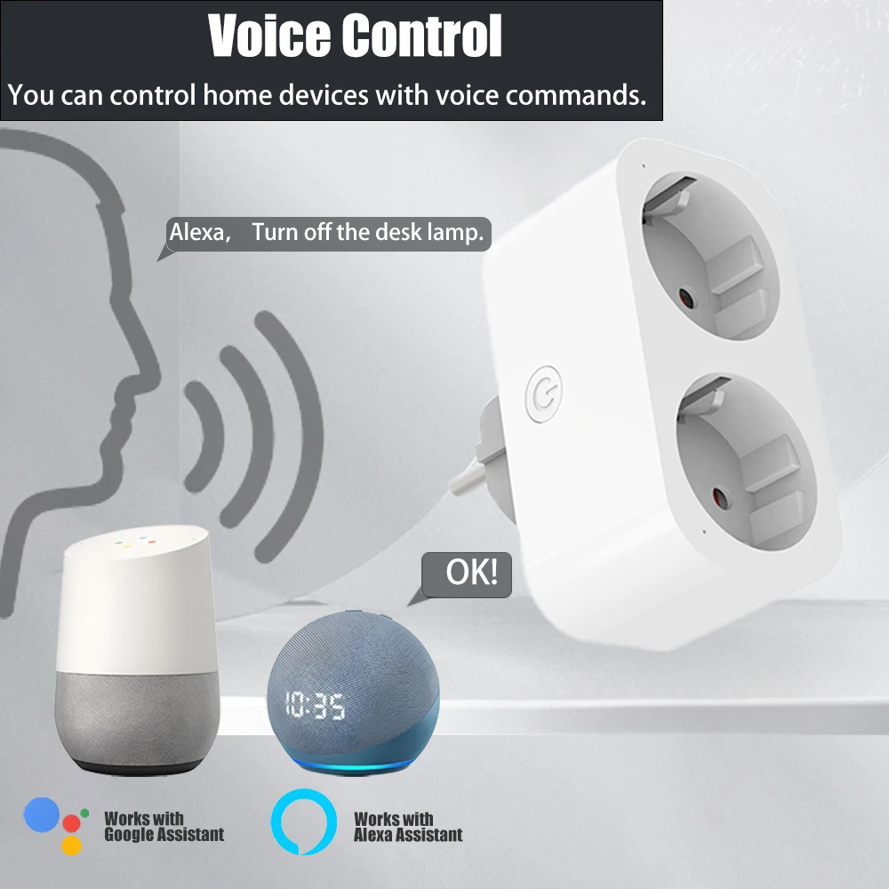 BORUIDAPLS ปลั๊กอัจฉริยะ WiFi  - Timer Dual Outlet บทวิจารณ์และราคา