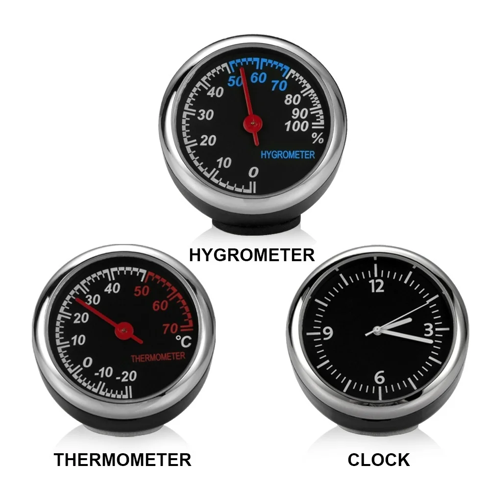 รถมินิรถยนต์นาฬิกาดิจิตอลนาฬิก - Digital Hygrometer Probe บทวิจารณ์และราคา