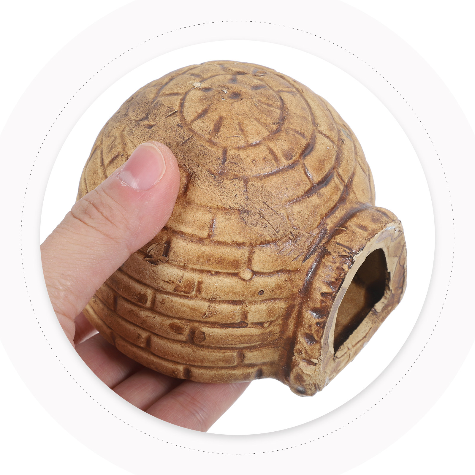 ที่ซ่อนตัวสำหรับปลาในตู้ปลาเซร - Hide Cave Ceramic บทวิจารณ์และราคา