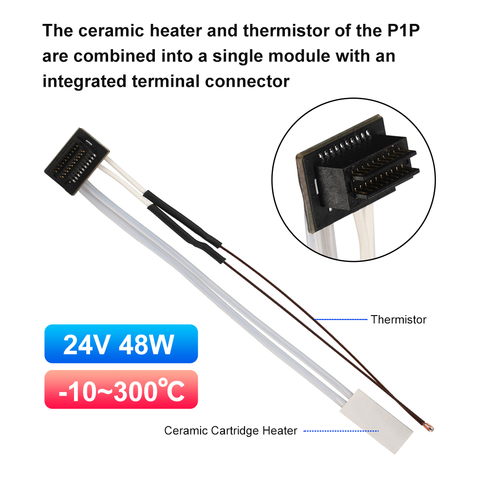สำหรับ Bambu Lab Hotend V2.0 V - Ceramic Heat Emitter บทวิจารณ์และราคา